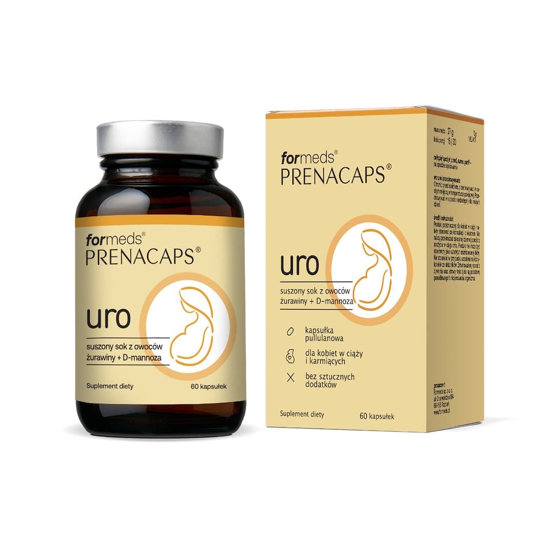 FORMEDS - PrenaCaps Uro - 60 kapslar – förpackning