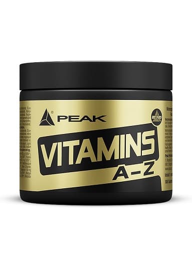 Peak - Vitamin A-Z - 180 tabletter – Peak emballage