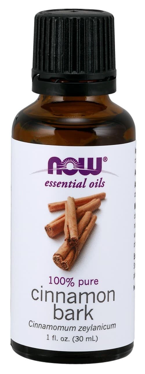 NOW Foods - Kanelin kuoren eteerinen öljy - 30ml – NOW Foods pakkaus