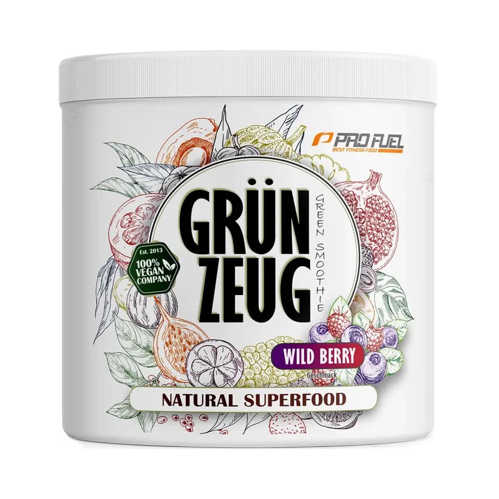 ProFuel - Grünzeug - Wild Berry - 300g – Profuel förpackning