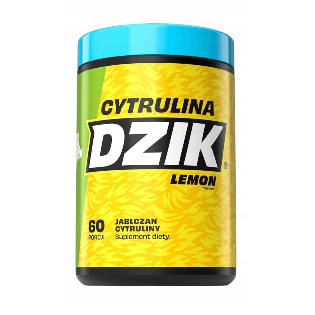 DZIK - Citrulline Malate Lemon Powder 540g – DZIK förpackning