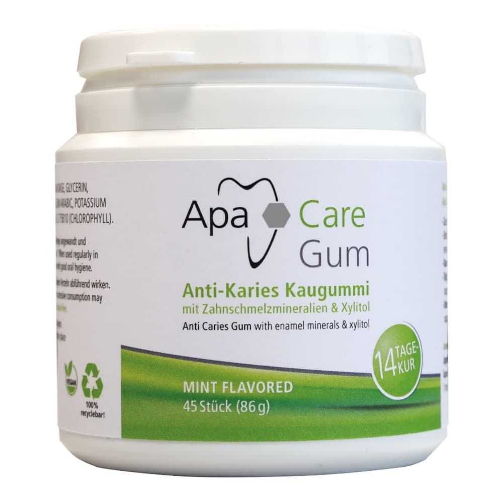 CitiPharm - ApaGum Dental Care Chewing Gum 45 Pieces – CitiPharm förpackning