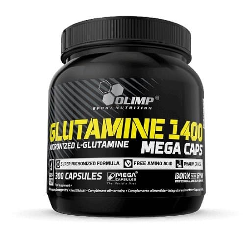 Olimp Labs - L-glutamin 1400 Mega Caps – förpackning