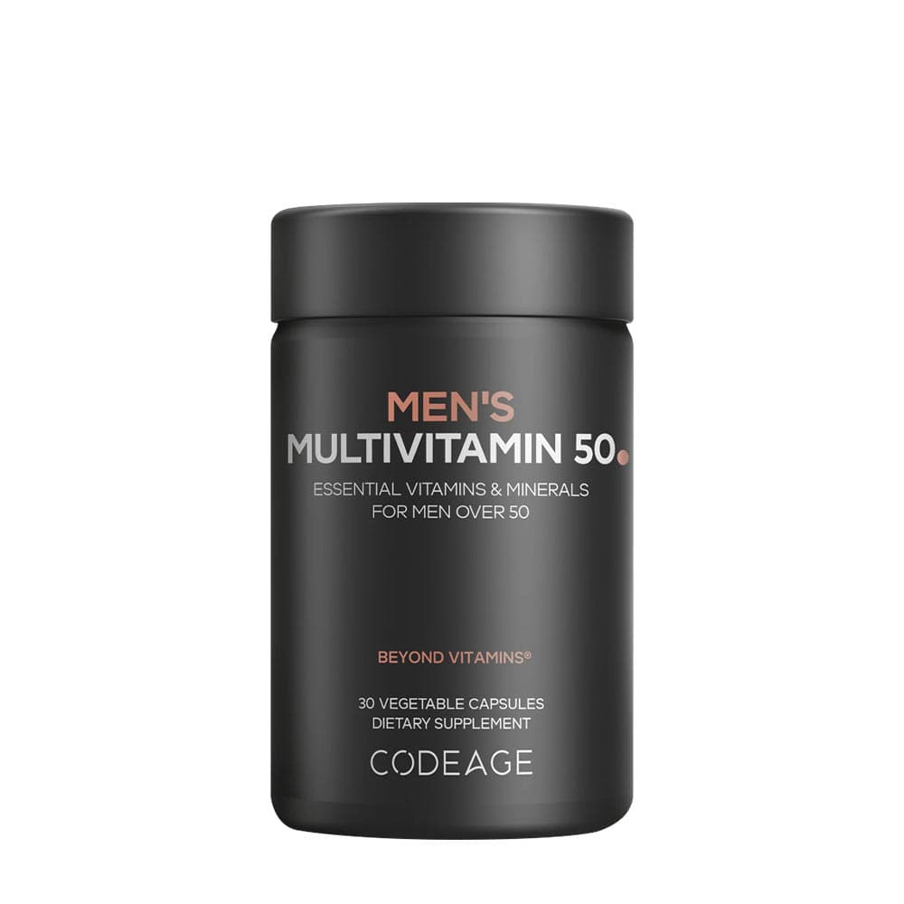 Codeage - Men's Multivitamin 50+ – Codeage förpackning