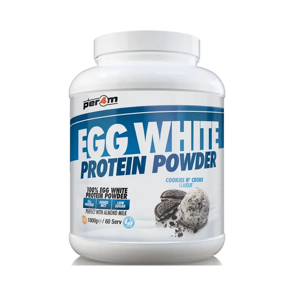 Per4m Egg White Protein Powder – Per4M förpackning