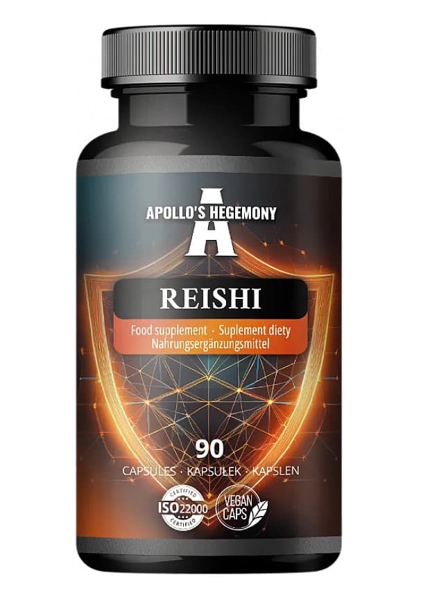 Apollo'S Hegemony - Reishi - 90 Caps – Apollo'S Hegemony förpackning
