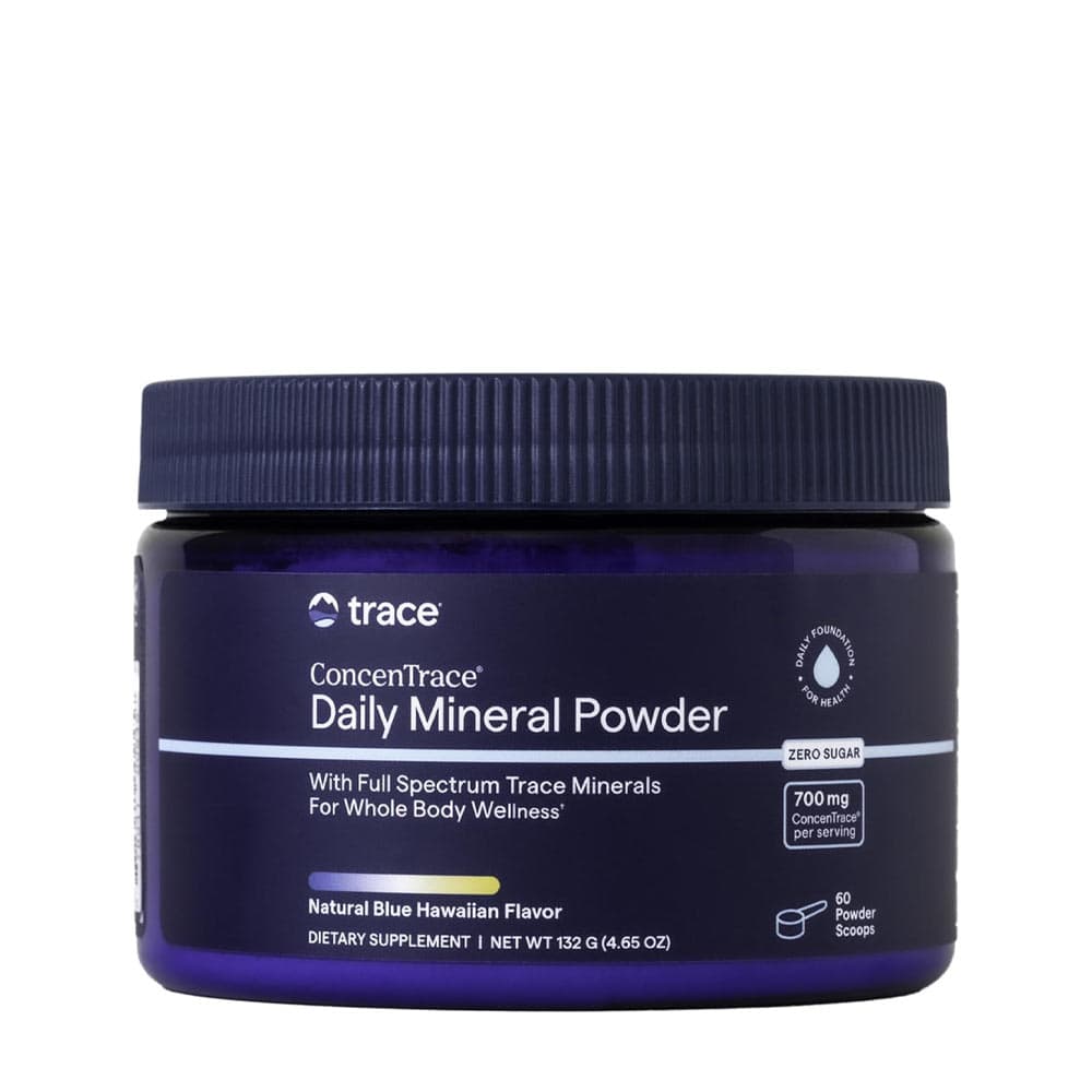 Trace Minerals Concentrace Daily Mineral Powder – Trace Minerals förpackning