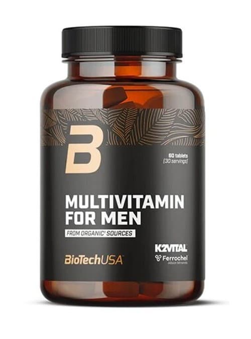 BioTechUSA - Multivitamin til mænd – emballage