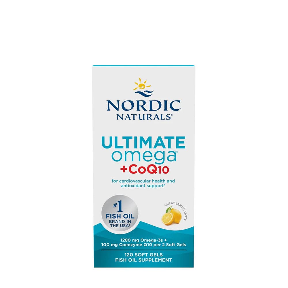 Nordic Naturals - Ultimate Omega + CoQ10 – Nordic Naturals förpackning