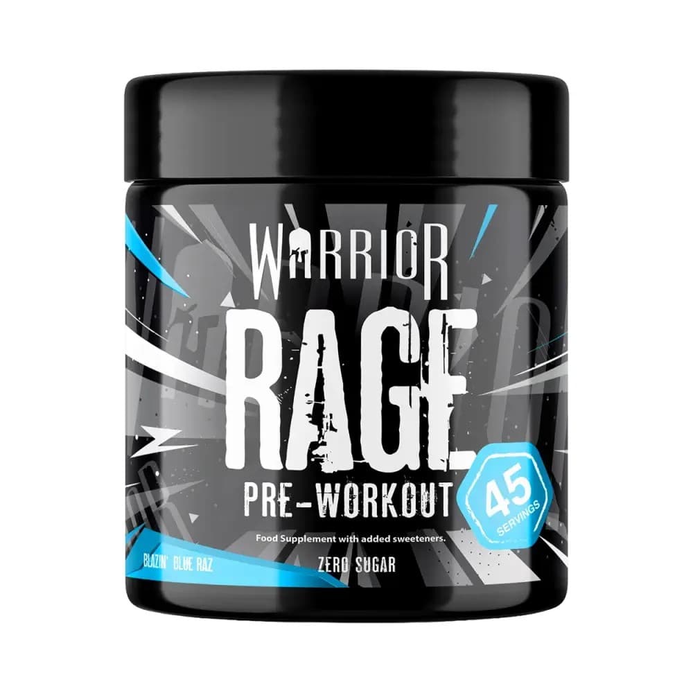 Warrior Rage Pre-Workout – Warrior förpackning