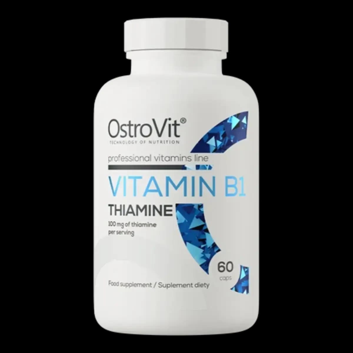 OstroVit - Vitamin B1, tiamiini - 60 kapselia – pakkaus