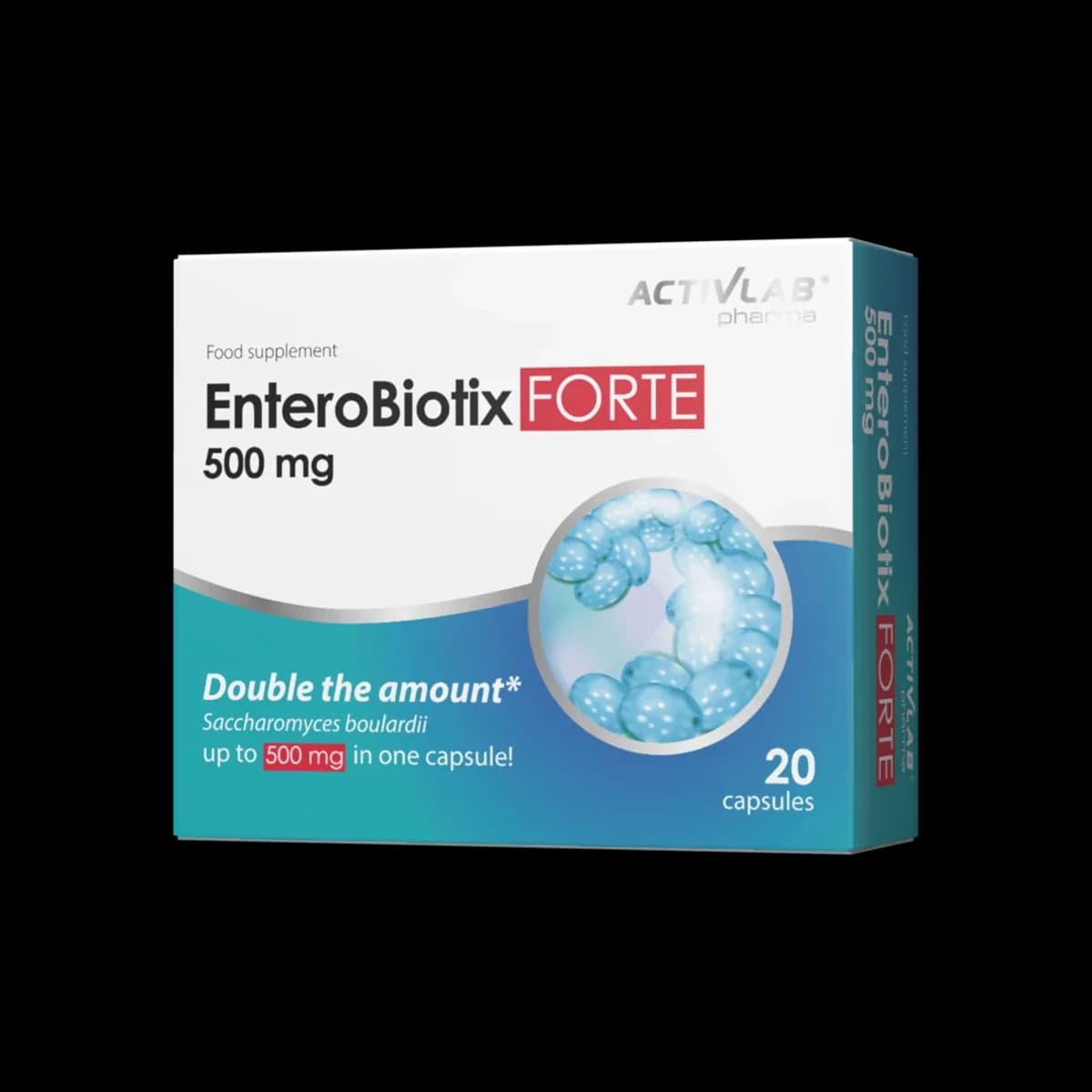 Activlab - EnteroBiotix FORTE - 20 kapslar – förpackning