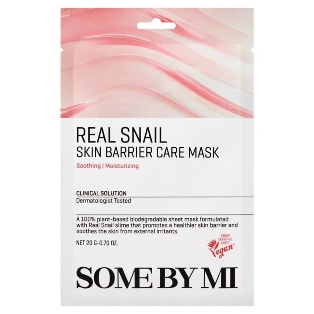 SOME BY MI - Real Snail Skin Barrier Care Mask - 20g – SOME BY MI pakkaus