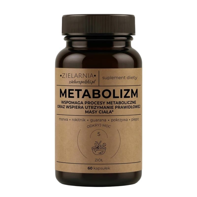 Zielarnia - Metabolizm - 60 capsules – Zielarnia förpackning
