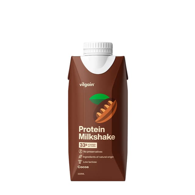 Vilgain - Proteinmilkshake - Kakao, 330 ml – Vilgain