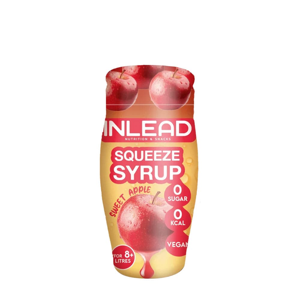 INLEAD Nutrition - Sirup på klemmeflaske - Sødt æble, 65 ml – emballage