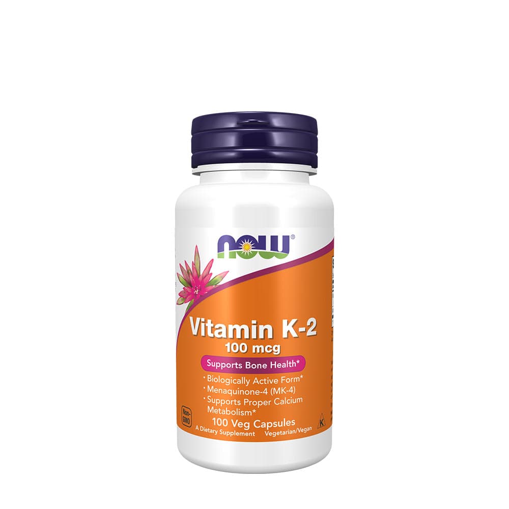 NOW Foods - Vitamin K 2 100 mcg - 100 Vcaps