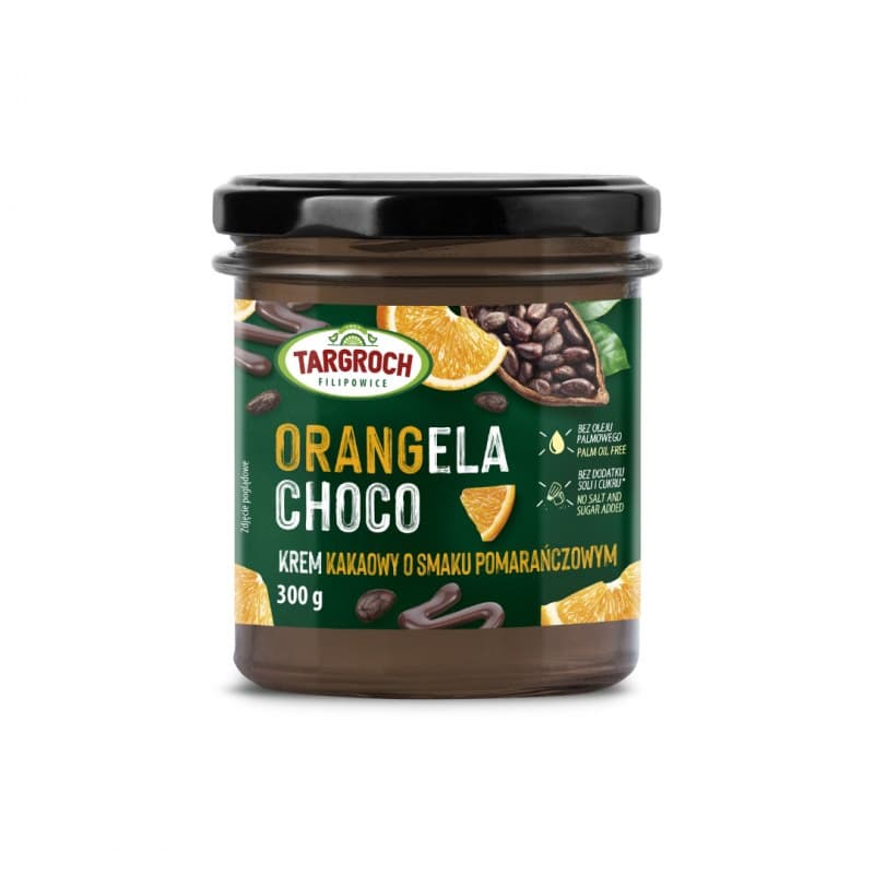 Targroch - Orangela Choco - 300g – Targroch förpackning