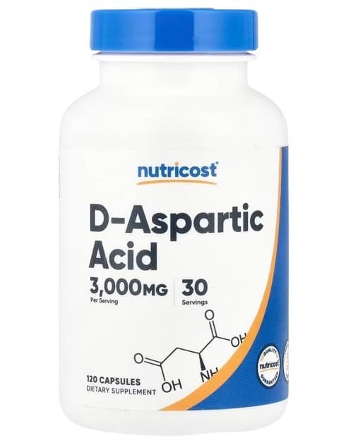 Nutricost - D-asparaginsyra – förpackning