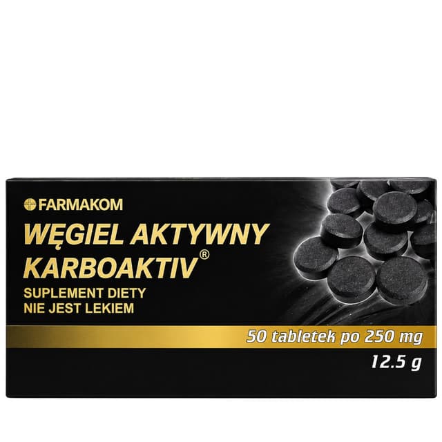FARMAKOM - Activated Charcoal Karboaktiv – Farmak