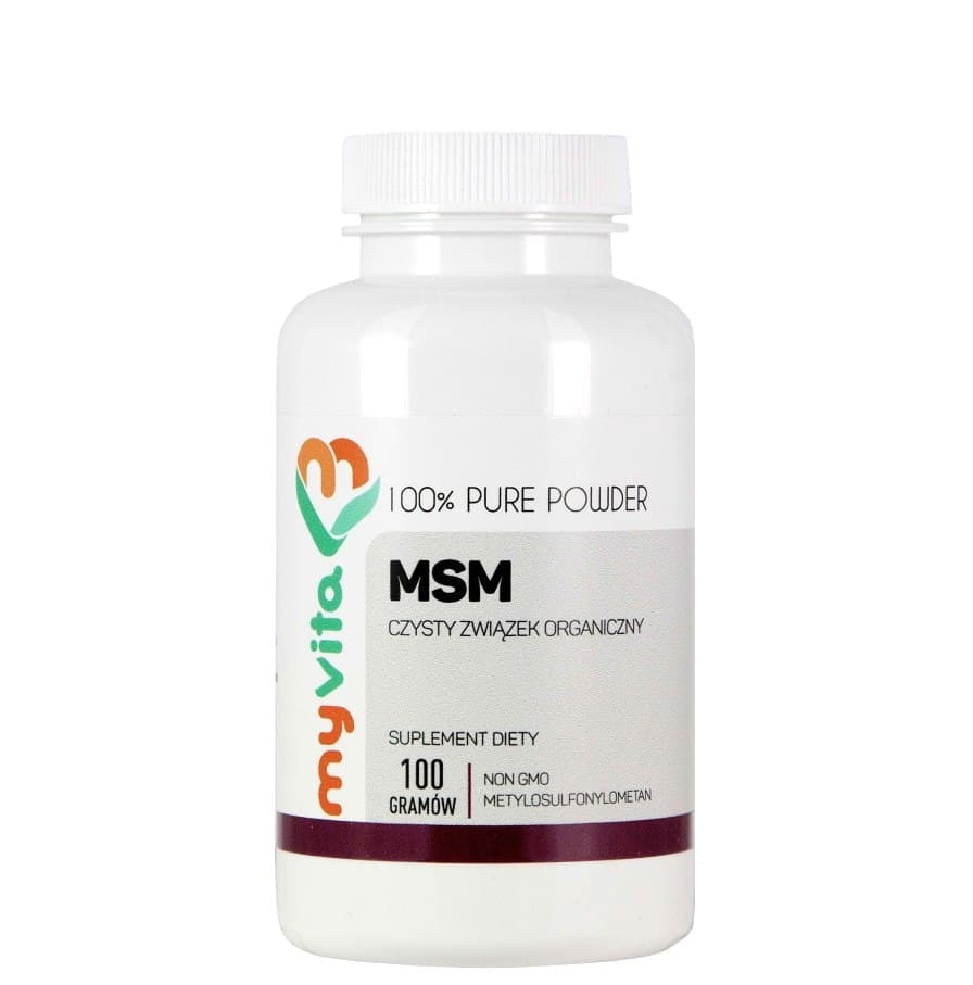 Myvita - MSM Pulver – MyVita emballage