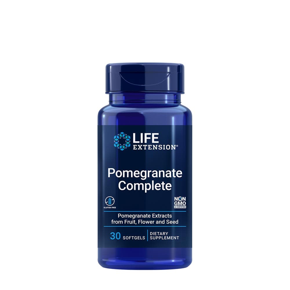 Life Extension - Pomegranate Complete - 30 Sgels – Life Extension förpackning