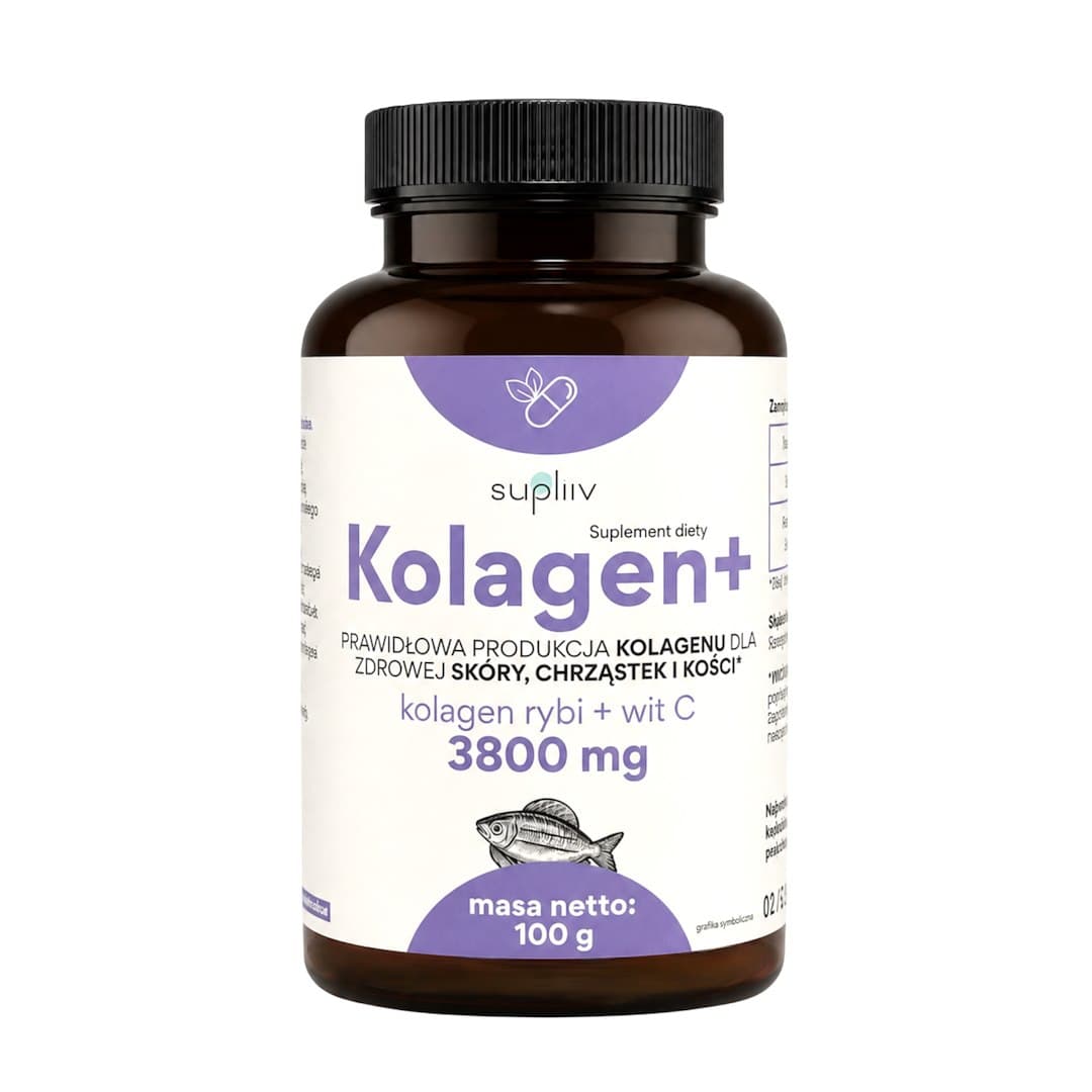 Supliiv - Fiskkollagen + Vitamin C – Supliiv emballage
