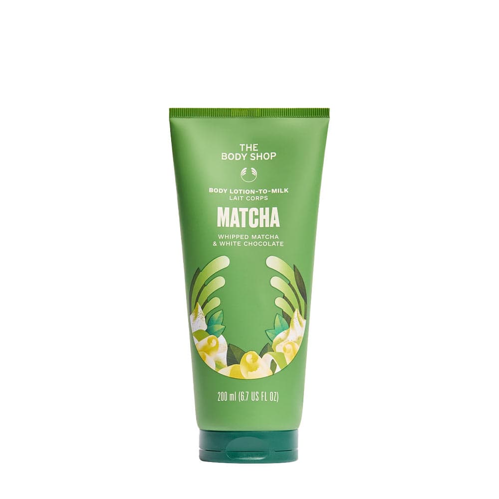 The Body Shop - Pisket kropssmør med matcha og hvid chokolade 200 g