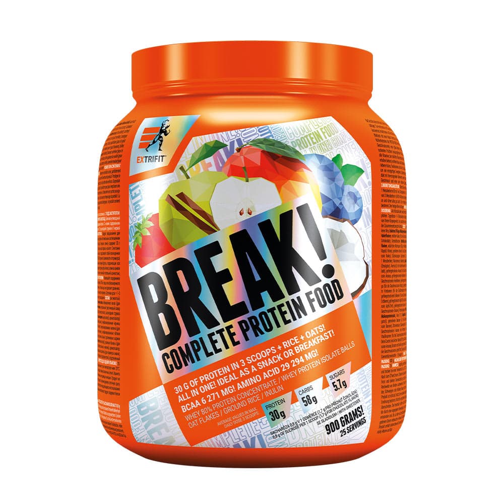 Extrifit - Break! Protein Food – Extrifit förpackning