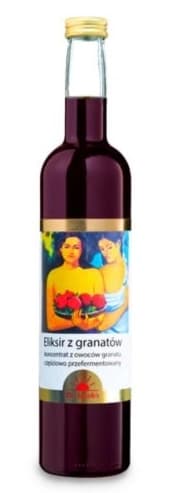 Dr. Jacob's - Pomegranate Elixir - 500ml – Dr. Jacob's förpackning