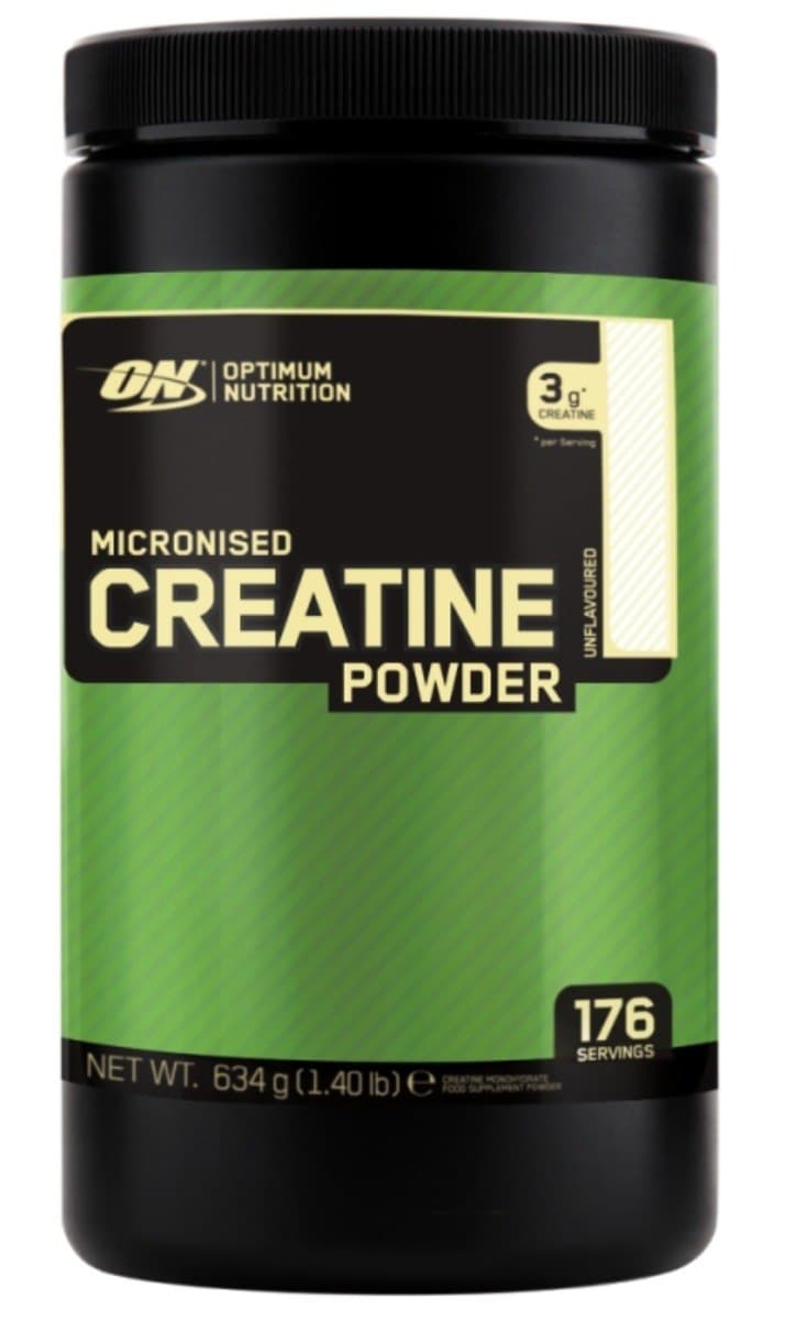 Optimum Nutrition - Micronised Creatine Powder – Optimum Nutrition förpackning