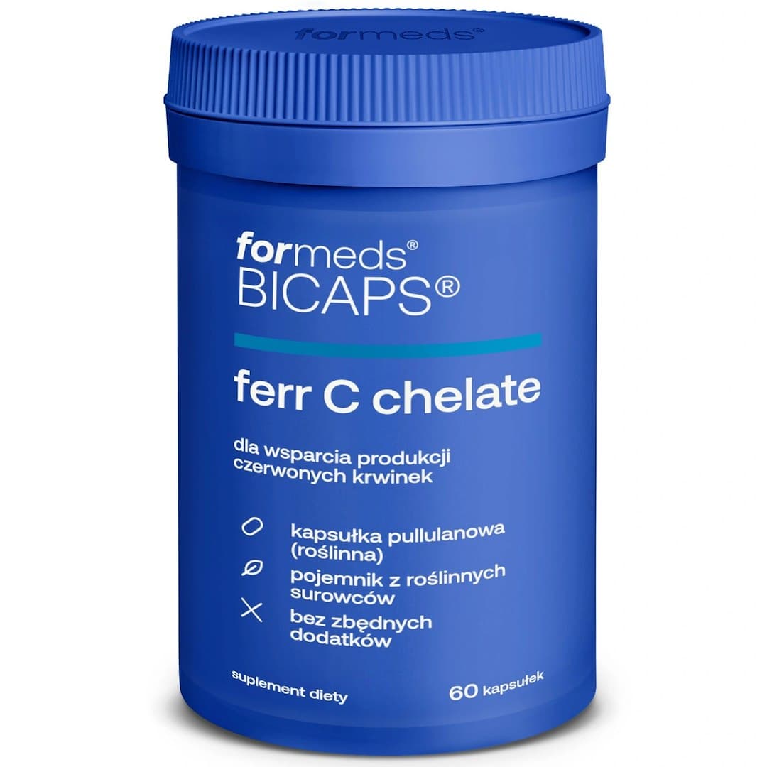 FORMEDS - BICAPS Ferr C Chelate - 60 kapslar – förpackning