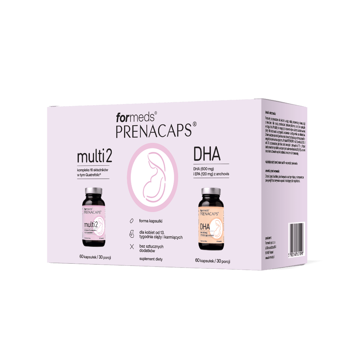 ForMeds - Prenacaps Multi2 + DHA Set 60 Caps