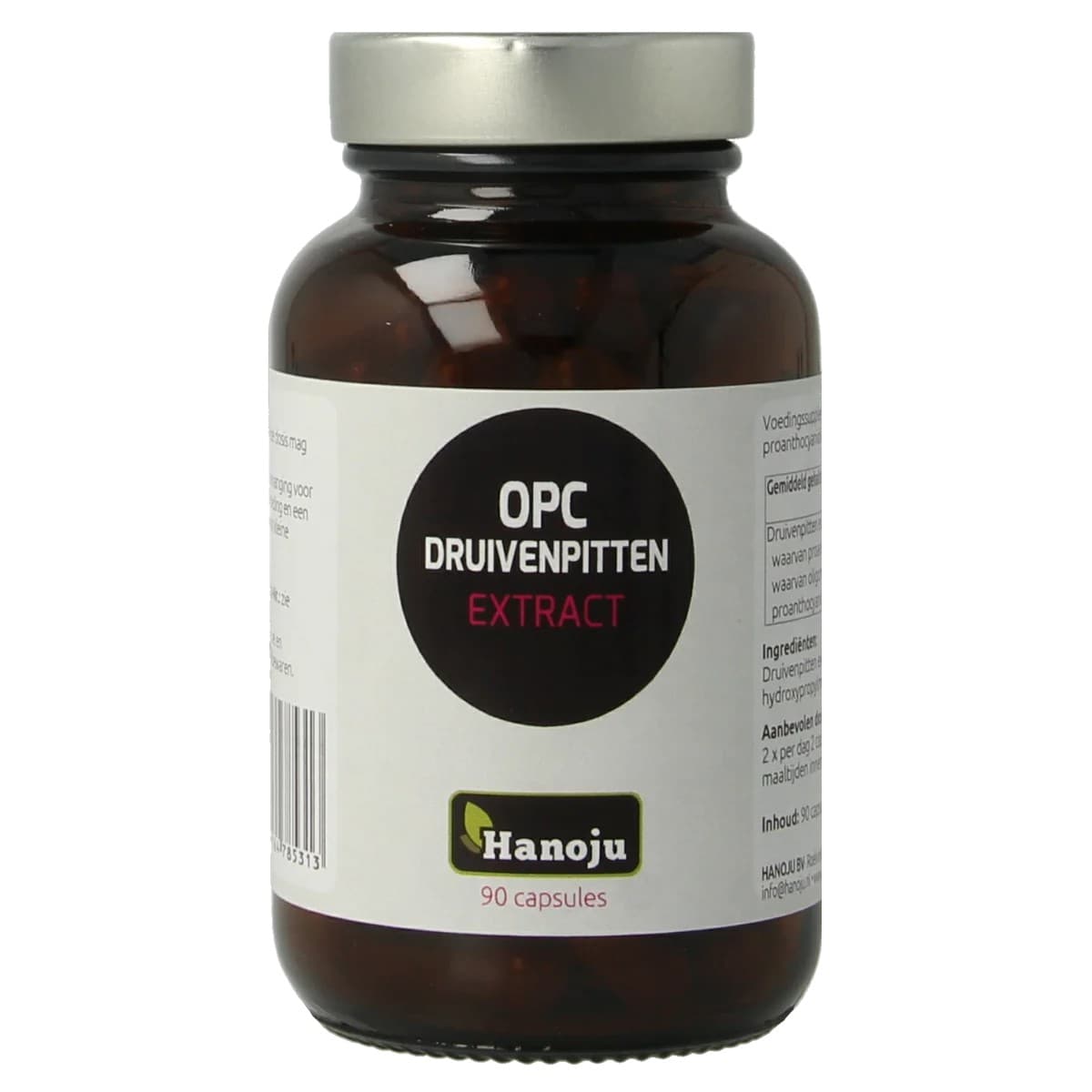 Hanoju - OPC druvkärneextrakt – förpackning