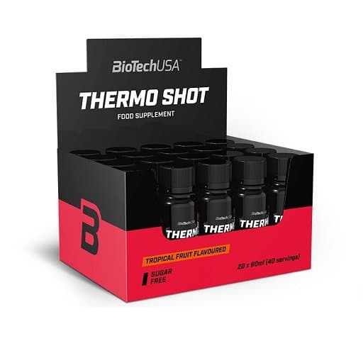 BioTechUSA - Thermo Shot - Tropisk frukt, 20 × 60 ml – BioTechUSA