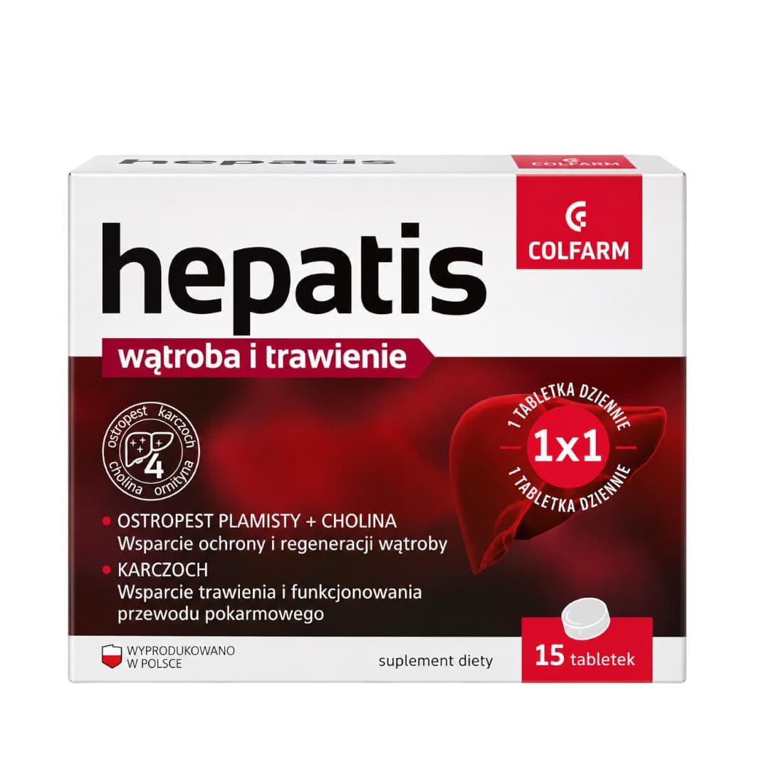 Colfarm - Hepatis - 15 tablettia