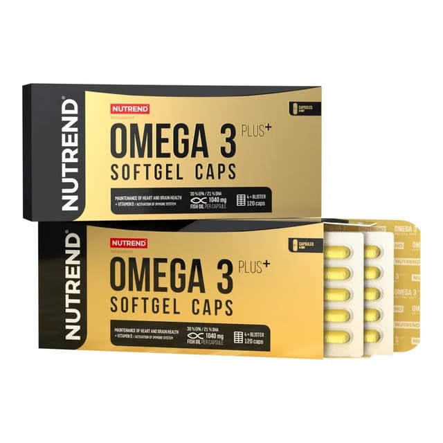 Nutrend - Omega-3 Plus - 120 kapslar – Nutrend