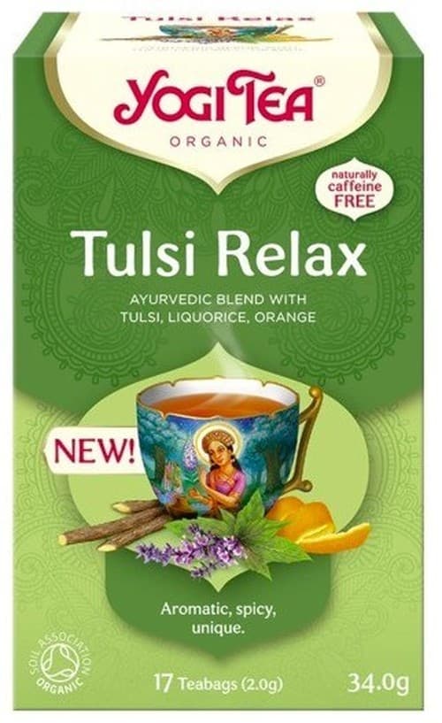 Yogi Tea - Tulsi Relax - Herbal Tea – Yogi Tea förpackning