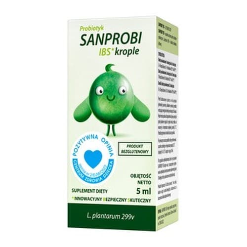 Sanprobi IBS i dråber 5 ml – Sanprobi emballage