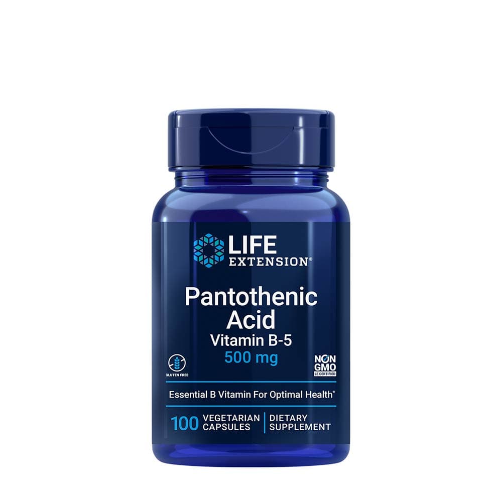 Life Extension - Pantothenic Acid - 100 Vcaps