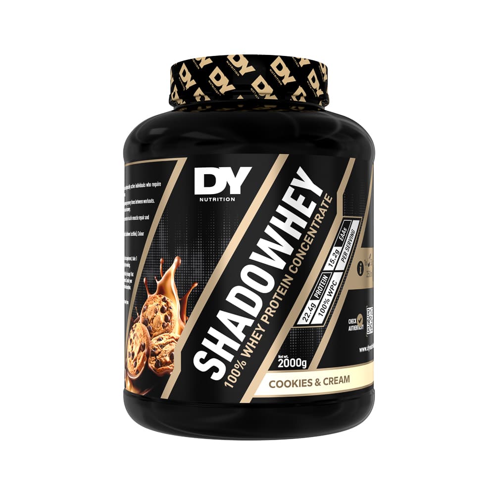 Dorian Yates - DY Nutrition SHADOWHEY - Småkager og fløde, 2 kg – Dorian Yates emballage