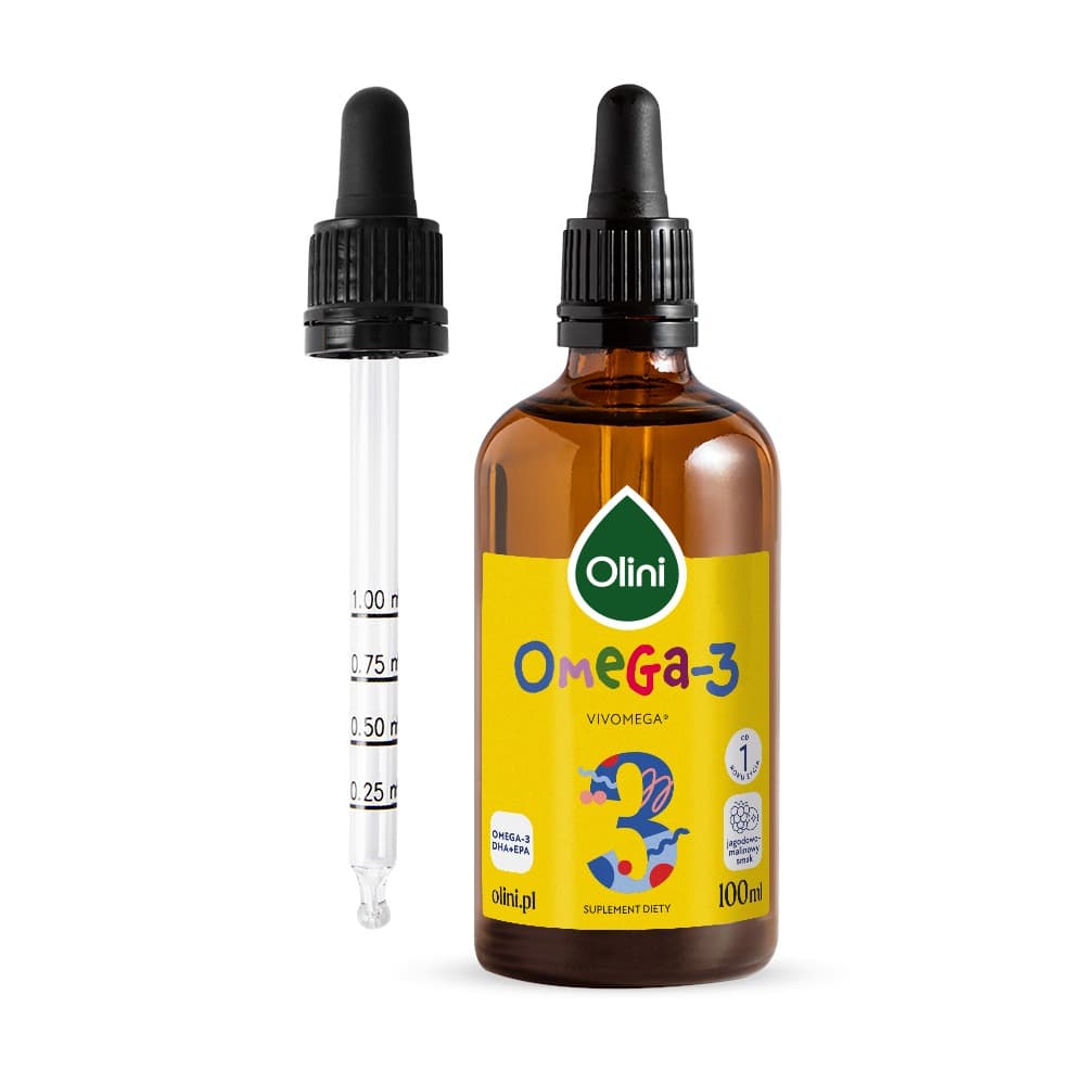 Olini - Omega-3 Kids 100 ml – olini förpackning