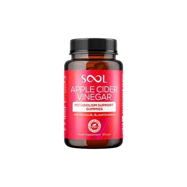 SOOL - Apple Cider Vinegar Gummies - 60 gummies