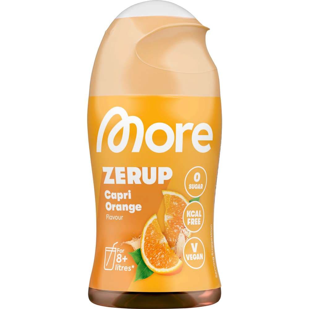 More - ZERUP - Capri-apelsin, 65 ml – More förpackning