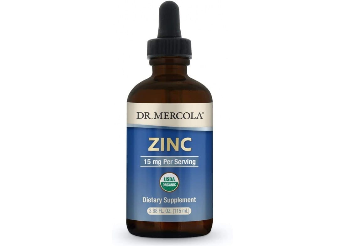 Dr. Mercola - Zinc - 115ml – Dr. Mercola förpackning