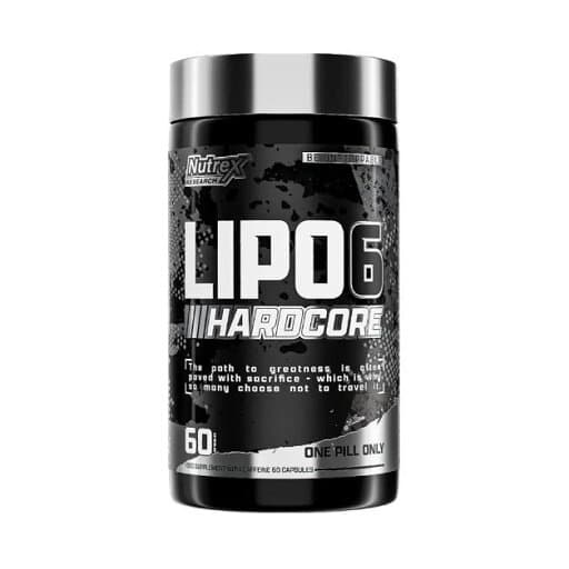 Nutrex - Lipo-6 Hardcore - Naturell, 60 kapslar – Nutrex förpackning