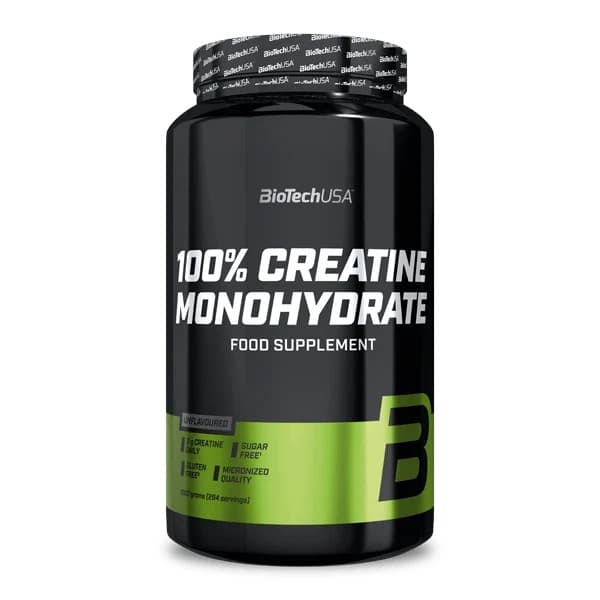 BioTechUSA - Creatine Monohydrate Powder 1000g – BioTechUSA förpackning