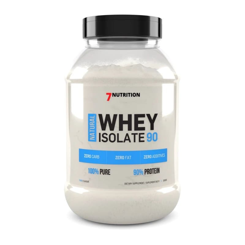 7 Nutrition - Natural WPI Whey Isolate – 7 Nutrition förpackning