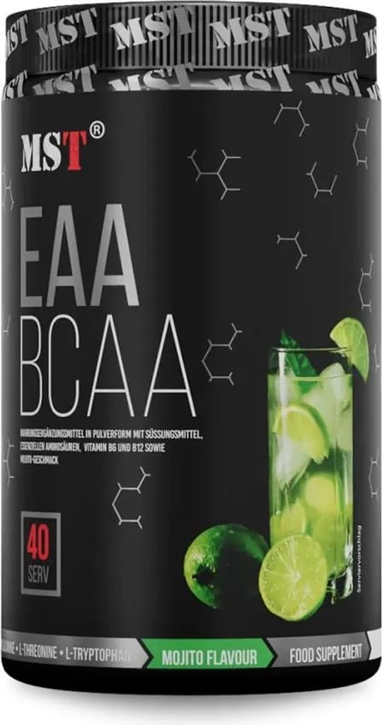 MST - EAA och BCAA - 520 g, mojito – MST förpackning