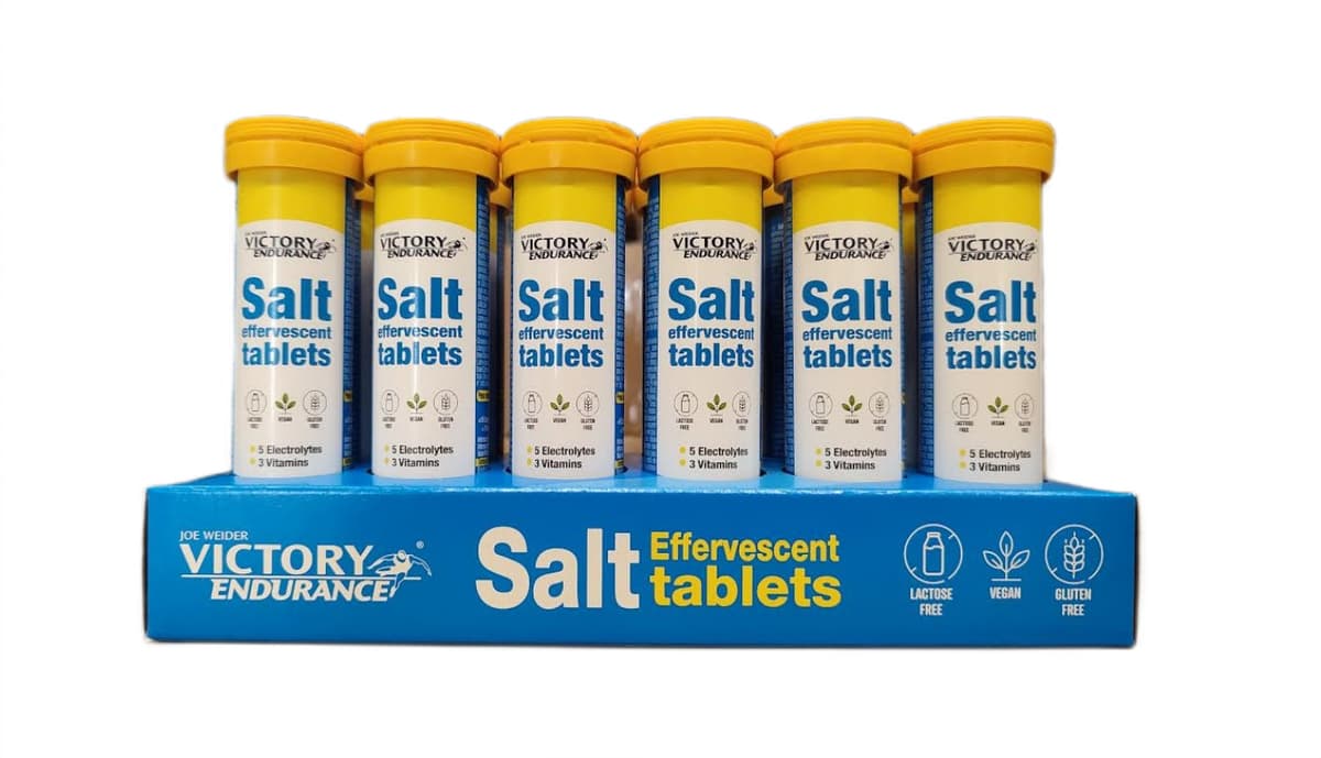 Joe Weider Victory Endurance Salt Brusende Tabletter – Joe Weider Victory Endurance emballage